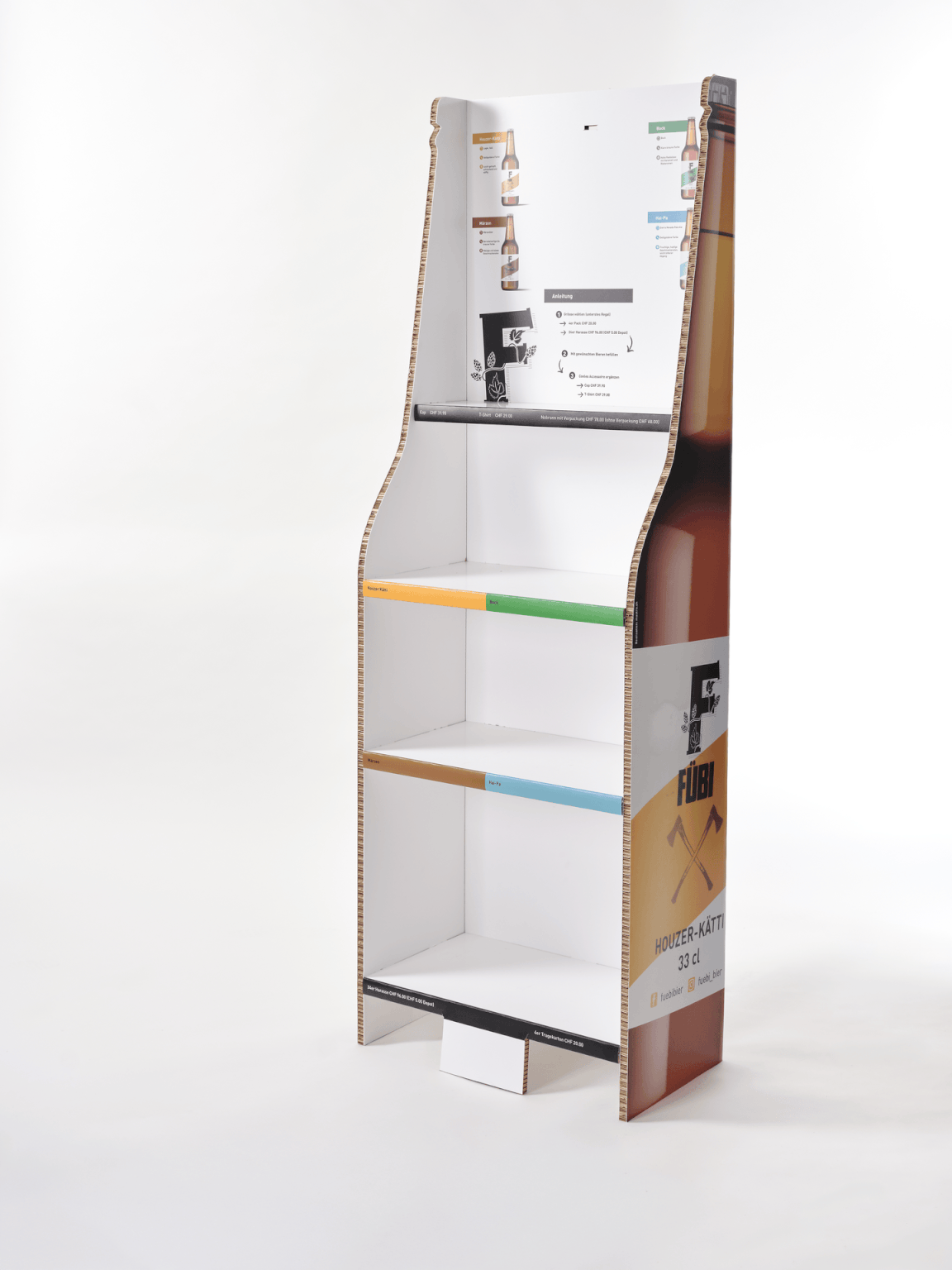 Verkaufsdisplay, leicht und auffällig